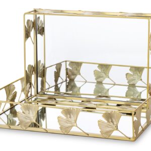 Sada 2 dekoratívnych podnosov