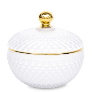 Dekoratívna sklenená nádoba