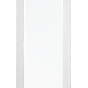 Nástenné veľké zrkadlo s dreveným rámom