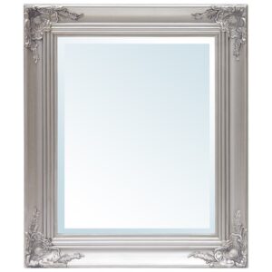Nástenné zrkadlo s ozdobným rámom