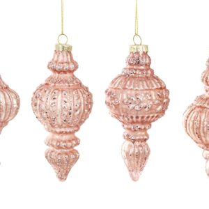 Sada 4 ozdobných dekorácií