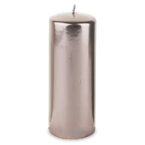 Sviečka Chrome Ružová - Veľká