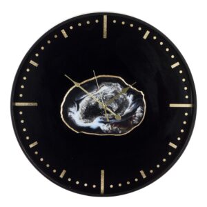 Nástenné hodiny čierne