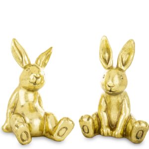 Figúrka zlatého králika