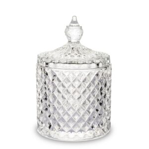 Dekoratívna sklenená nádoba