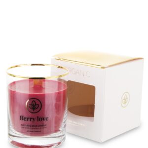 Vonná sviečka Berry Love Organic