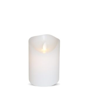 LED sviečka biela - stredná