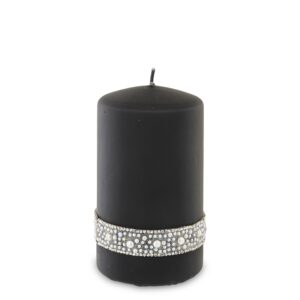 Sviečka Black Pearl - Stredná