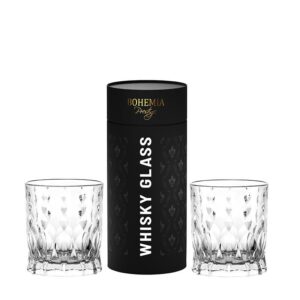 Sklenená skúmavka na whisky Bohemia Prestige Conte 2x