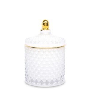 Dekoratívna sklenená nádoba