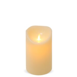 LED sviečka krémová - Stredná