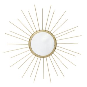 Nástenné zrkadlo v Boho štýle - Slnko