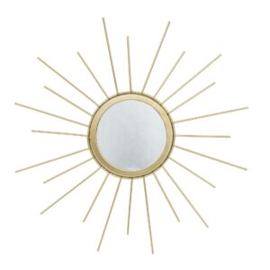 Nástenné zrkadlo v Boho štýle - Slnko
