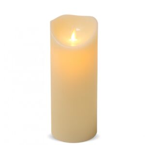 LED sviečka krémová - Veľká