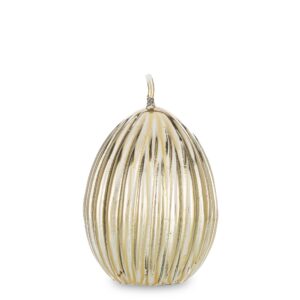 Sviečka Golden Egg vlnitá malá