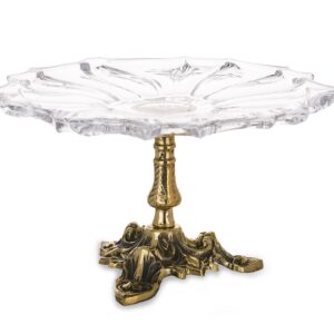 Dekoračný podnos sklenený