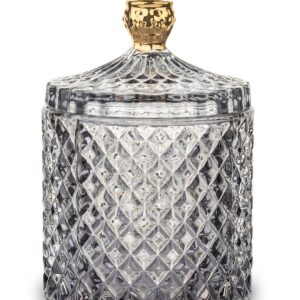 Dekoratívna sklenená nádoba