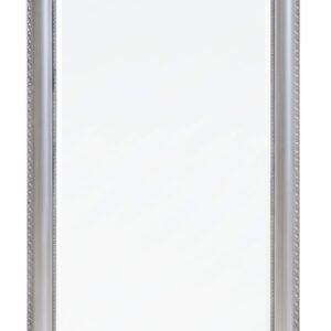 Nástenné strieborné zrkadlo