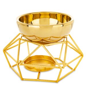 Zlatá dizajnová aromalampa