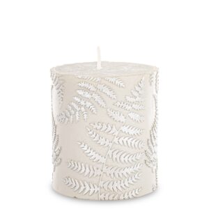 Dekoratívna biela sviečka - Malá