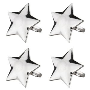 Sada 4 krúžkov na obrúsky