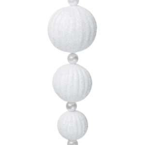 Vianočná ozdoba - Biela
