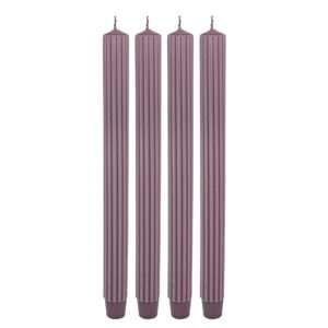 Sada 4 sviečok Luna Candle Pencil 25/300 Blackberry.