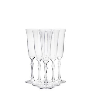 Sada pohárov na Šampanské