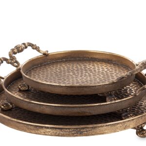 Sada 3 dekoratívnych podnosov