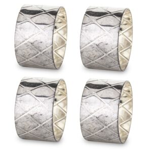 Sada 4 krúžkov na obrúsky