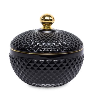 Dekoratívna sklenená nádoba