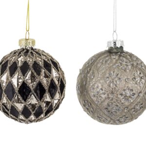 Sada 2 ozdobných gulí