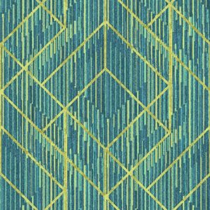 geometrické dekoračné obrúsky na