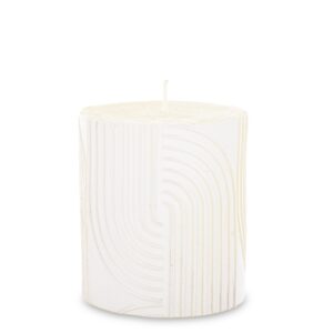 Vonná biela sviečka - Malá