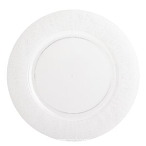 Dekoratívna biela podložka pod tanier