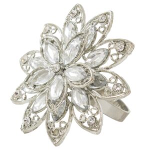 Ozdobný krúžok na obrúsky – Kvet