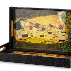 Sada 2 podnosov s obrazcom