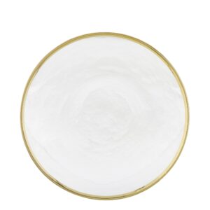 Dekoratívny sklenený tanier