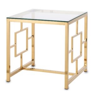 Luxusný zlatý stôl Gatsby