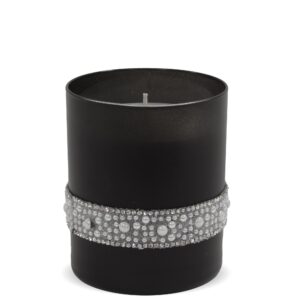 Čierna sviečka s Perlami - Stredná