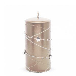 Girlanda zo sviečok na šampanské valec, stredný, priemer 7 cm