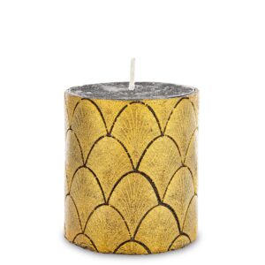 Ozdobná zlatá sviečka - Malá