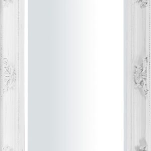 Nástenné zrkadlo s robustným ozdobným rámom