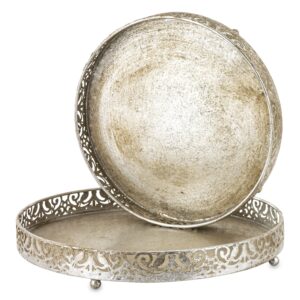 Sada 2 dekoratívnych podnosov