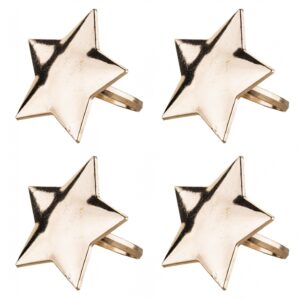 Sada 4 krúžkov na obrúsky