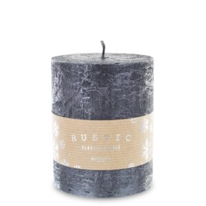 Black Saint Rustic Met. Stredný valec priemer 9 cm