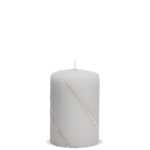 Sivá sviečka Bolero - Malá