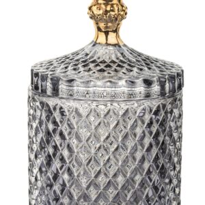 Dekoratívna sklenená nádoba