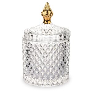 Dekoratívna sklenená nádoba