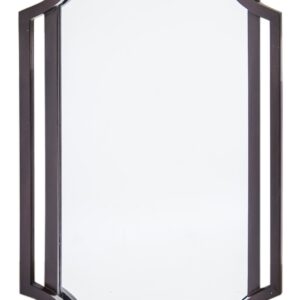 Nástenné okrúhle zrkladlo s ozdobným rámom